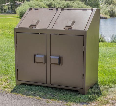 bear proof trash receptacles